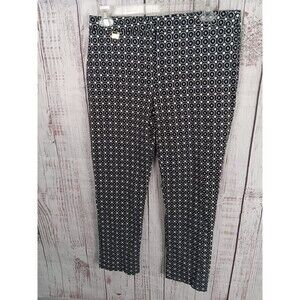 KAARI Dress Ankle Pants Women’s 4 Black & White Career